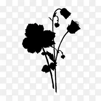 剪贴画剪影植物茎开花植物-空若网 剪贴画剪影植物茎开花植物-空若网