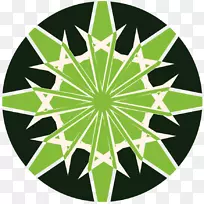 对称图案字体叶点-空若网 对称图案字体叶点-空若网