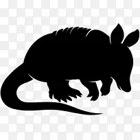 食肉动物剪贴画黑白动物剪影-空若网 食肉动物剪贴画黑白动物剪影-空若网