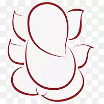 剪贴画鼻子线条艺术黑白花植物-空若网 剪贴画鼻子线条艺术黑白花植物-空若网