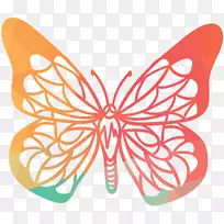 帝王蝴蝶图形昆虫插图-空若网 帝王蝴蝶图形昆虫插图-空若网