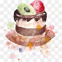 纸杯水彩画图-空若网 纸杯水彩画图-空若网