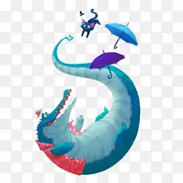 鳄鱼插画模型图解-鳄鱼-空若网 鳄鱼插画模型图解-鳄鱼-空若网