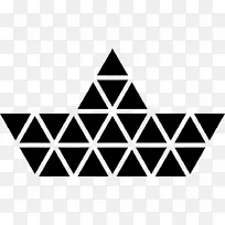 彭罗斯三角形多边形几何图形黑色三角形PNG-空若网 彭罗斯三角形多边形几何图形黑色三角形PNG-空若网