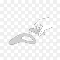 黑白线产品设计手指-空若网 黑白线产品设计手指-空若网