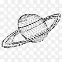 涂鸦艺术素描插图-木星-空若网 涂鸦艺术素描插图-木星-空若网