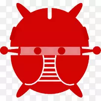 机器人android图形人工智能剪贴画红色android-空若网 机器人android图形人工智能剪贴画红色android-空若网