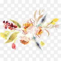 水彩画 绘画 水彩花-空若网 水彩画 绘画 水彩花-空若网