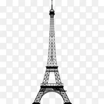 埃菲尔铁塔 铁塔 素描-空若网 埃菲尔铁塔 铁塔 素描-空若网