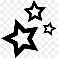 线条 标志 星形-空若网 线条 标志 星形-空若网