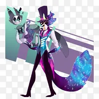 紫色 人物 卡通-空若网 紫色 人物 卡通-空若网