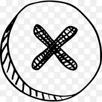 按钮 线条艺术 符号-空若网 按钮 线条艺术 符号-空若网