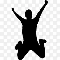 剪影 绘画 快乐-空若网 剪影 绘画 快乐-空若网