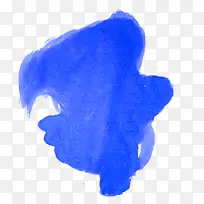 画笔 水彩画 蓝色-空若网 画笔 水彩画 蓝色-空若网