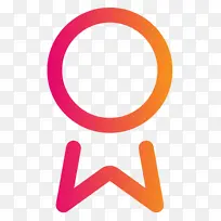 徽标 线条 橙色-空若网 徽标 线条 橙色-空若网