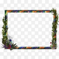 相框 长方形 花朵-空若网 相框 长方形 花朵-空若网