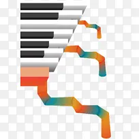 线条 角度 橙色-空若网 线条 角度 橙色-空若网