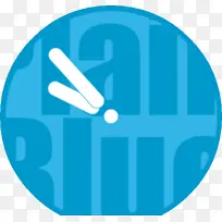 标志 蓝色 浅绿色-空若网 标志 蓝色 浅绿色-空若网