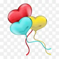 气球心形气球生日-空若网 气球心形气球生日-空若网