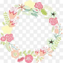 花卉 贴纸 水彩画-空若网 花卉 贴纸 水彩画-空若网