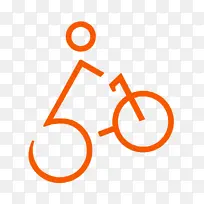 线条 数字 橙色-空若网 线条 数字 橙色-空若网