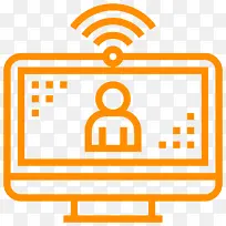 标志 线条 黄色-空若网 标志 线条 黄色-空若网