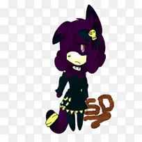 马 紫色 卡通-空若网 马 紫色 卡通-空若网