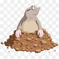鼹鼠 卡通 动画-空若网 鼹鼠 卡通 动画-空若网