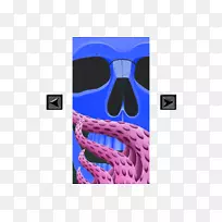 电蓝,钴蓝,天蓝色,紫色头盖骨-空若网 电蓝,钴蓝,天蓝色,紫色头盖骨-空若网