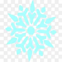 雪花 蓝色 绿色-空若网 雪花 蓝色 绿色-空若网