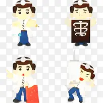 卡通 人物 模型纸-空若网 卡通 人物 模型纸-空若网