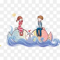 绘画 爱情 卡通-空若网 绘画 爱情 卡通-空若网