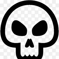 计算机图标-人类头骨象征-头骨-空若网 计算机图标-人类头骨象征-头骨-空若网