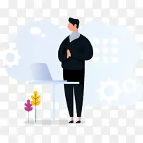 漫画 笔记本电脑 文本-空若网 漫画 笔记本电脑 文本-空若网