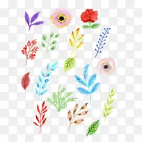 水彩画 花卉设计 绘画-空若网 水彩画 花卉设计 绘画-空若网