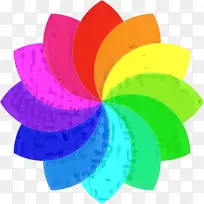 彩虹 花 颜色-空若网 彩虹 花 颜色-空若网
