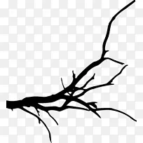 树枝剪影剪贴画-树枝-空若网 树枝剪影剪贴画-树枝-空若网