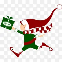 圣诞老人 圣诞精灵 圣诞节-空若网 圣诞老人 圣诞精灵 圣诞节-空若网