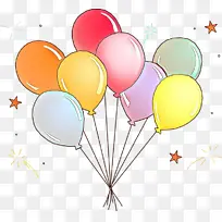 生日气球-空若网 生日气球-空若网