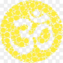 果阿 黄色 圆圈-空若网 果阿 黄色 圆圈-空若网