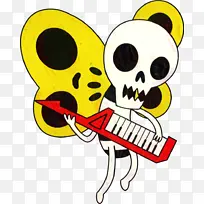 昆虫 头骨 黄色-空若网 昆虫 头骨 黄色-空若网