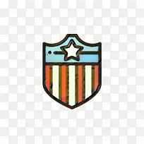 徽章 标志 橙色-空若网 徽章 标志 橙色-空若网