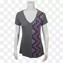 t恤服装袖子黑色上衣薰衣草-空若网 t恤服装袖子黑色上衣薰衣草-空若网