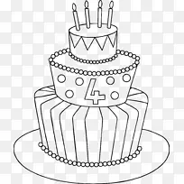 蛋糕 生日蛋糕 绘画-空若网 蛋糕 生日蛋糕 绘画-空若网