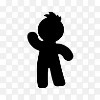 剪影 标志 手指-空若网 剪影 标志 手指-空若网