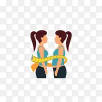 卡通 互动 手势-空若网 卡通 互动 手势-空若网