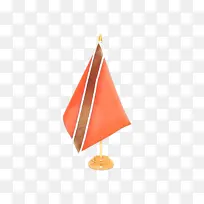 三角形 橙色 圆锥体-空若网 三角形 橙色 圆锥体-空若网
