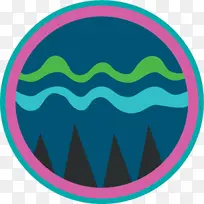 标志 水蓝 绿松石-空若网 标志 水蓝 绿松石-空若网