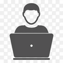 膝上型计算机图标用户系统管理员程序员-结案-空若网 膝上型计算机图标用户系统管理员程序员-结案-空若网