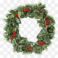 花环 圣诞节 圣诞装饰-空若网 花环 圣诞节 圣诞装饰-空若网
